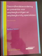 Gezondheidsbevordering en preventie voor verpleegkundigen en, Ophalen of Verzenden, Zo goed als nieuw, Barbara Sassen