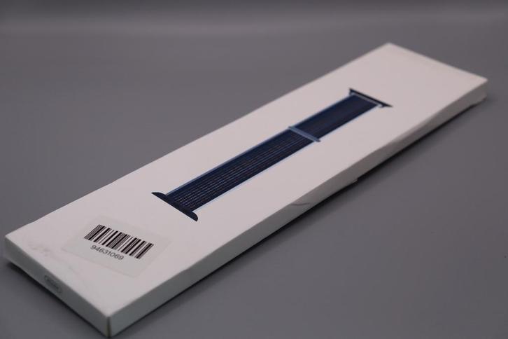 Apple Storm blue sport loop bandje | blauw | 44 - 49 mm, Telecommunicatie, Wearable-accessoires, Zo goed als nieuw, Bandje, Ophalen of Verzenden