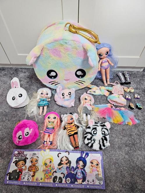 Na Na Na Surprise pakket Ultimate Rainbow Kitty + 2 in 1 pop, Kinderen en Baby's, Speelgoed | Poppen, Zo goed als nieuw, Ophalen of Verzenden