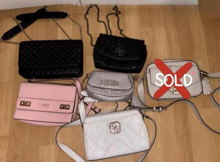 Nieuwe Guess Damestassen, Sieraden, Tassen en Uiterlijk, Tassen | Damestassen, Nieuw, Schoudertasje, Overige kleuren, Ophalen of Verzenden