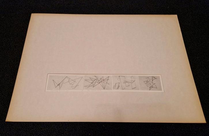 Theo Beerendonk - Zero Periode, Antiek en Kunst, Kunst | Etsen en Gravures, Ophalen of Verzenden