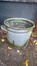 Zinken emmer, Ophalen, Gebruikt, Minder dan 30 cm, Rond