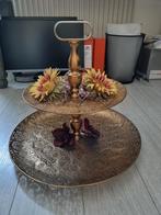 Etagere goudkleurig, Ophalen, Zo goed als nieuw