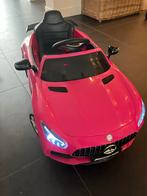 Roze Mercedes AMG V8 Elektrische Kinderauto 12V, Ophalen, Nieuw