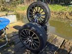 21" velgen met winterbanden, Mercedes Benz logo, Auto-onderdelen, Banden en Velgen, Ophalen, Gebruikt, Velg(en), 275 mm