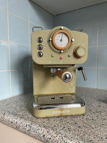 Create espresso machine retro look  beschikbaar voor biedingen