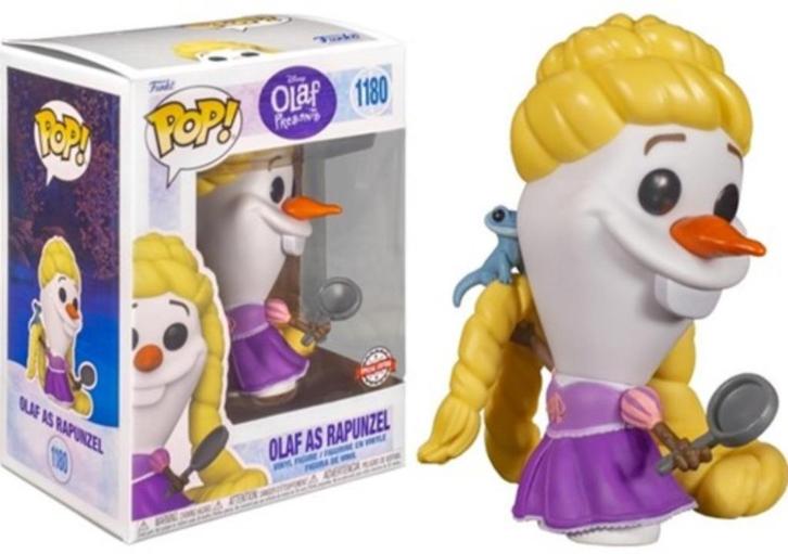 Funko Pop: #1180 Olaf as Rapunzel, Verzamelen, Poppetjes en Figuurtjes, Nieuw, Ophalen of Verzenden