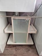 Wastafel Onderkast met Glazen Deur, Ophalen, Minder dan 50 cm, Zo goed als nieuw, Minder dan 100 cm