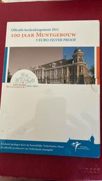 5 euro 2011 proof zilver 100 jaar muntgebouw, Postzegels en Munten, Munten | Nederland, Ophalen of Verzenden, Koningin Beatrix