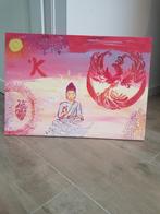 Schilderij, Yin in Yang acrylverf op canvas, Huis en Inrichting, Ophalen, Nieuw