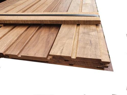 5.23 m2 Dubbel Rhombusprofiel - Hardhout - nr: HP238, Tuin en Terras, Palen, Balken en Planken, Nieuw, Planken, 250 cm of meer