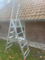 3 delige trap, Doe-het-zelf en Verbouw, Ladders en Trappen, Ophalen of Verzenden, Zo goed als nieuw, Ladder, Opvouwbaar of Inschuifbaar