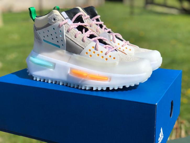 Adidas HU NMD S1 RYAT Pharrell Core White 42,5 DS, Kleding | Heren, Schoenen, Nieuw, Sneakers of Gympen, Wit, Ophalen of Verzenden