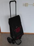 Andersen Quattro Shopper Senta_4 Wiel Boodschappentrolley, Ophalen, Uitschuifbare handgreep, 30 cm of meer, Zwart