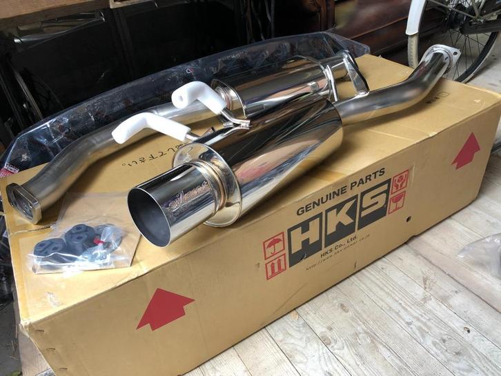 HKS Silent Hi-Power uitlaatsysteem - Nissan 200sx S13, Auto diversen, Tuning en Styling, Ophalen of Verzenden