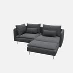 Ikea Soderhamn hoezen Donkergrijs, Huis en Inrichting, Ophalen, 125 tot 150 cm, 150 tot 200 cm, Tweepersoons