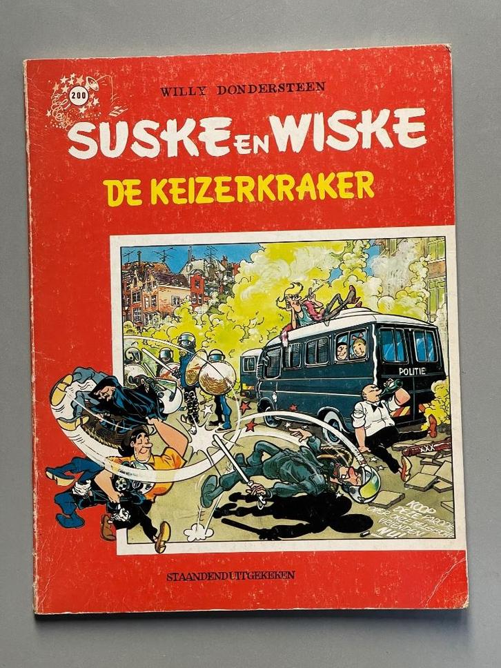 Suske & Wiske - De keizerkraker  parodie uit 1982, Boeken, Stripboeken, Zo goed als nieuw, Eén stripboek, Ophalen of Verzenden