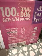 Te koop: hondenluiers maat s/m, Dieren en Toebehoren, Honden-accessoires, Ophalen of Verzenden, Nieuw