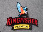 KINGFISHER BIER LED LICHTRECLAME, Verzamelen, Biermerken, Ophalen, Nieuw, Overige typen, Overige merken