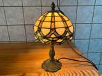 Tiffany glas antieke lamp 32x18 cm vaste prijs 59 euro, Ophalen of Verzenden, Zo goed als nieuw, Glas, Minder dan 50 cm