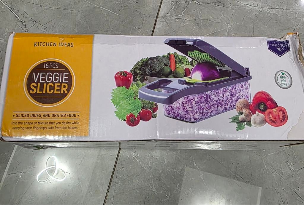 Groente snijder, Ophalen