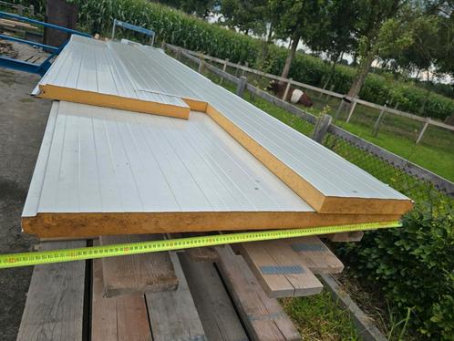 Restantanten en zo goed als nieuwe sandwichpanelen., Doe-het-zelf en Verbouw, Isolatie en Afdichting, Hardschuim (Pir), 15 m² of meer