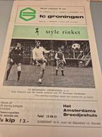 FC GRONINGEN - FC DEN BOSCH, Ophalen of Verzenden, Gebruikt, Overige binnenlandse clubs