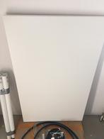 Te koop IKEA tafel / bureaublad met verstelbare poten, Ophalen of Verzenden, Zo goed als nieuw, Rechthoekig, 50 tot 100 cm