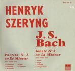 JS Bach Henryk Szeryng – Partita No2 Sonate No2 Solo Viool, Kamermuziek, Ophalen of Verzenden, Zo goed als nieuw, 12 inch