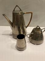 Art Deco koffiepot, suikerpot en lepeltjespot, Overige materialen, Gebruikt, Overige typen, Ophalen of Verzenden