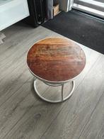 Bijzettafel, Ophalen, Minder dan 55 cm, Gebruikt, Rond