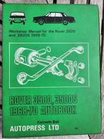 Rover P6 Rover 3500, 3500S van 1968 - 1970 autobook, Ophalen of Verzenden