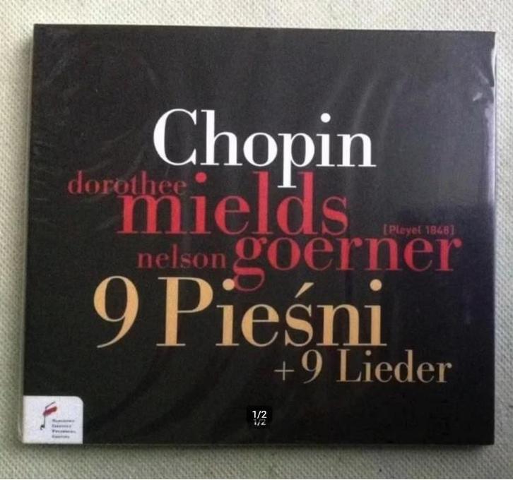 Chopin 9 Songs/9 Lieder Dorothee Mields Nelson Goerner, Cd's en Dvd's, Cd's | Klassiek, Nieuw in verpakking, Vocaal, Romantiek