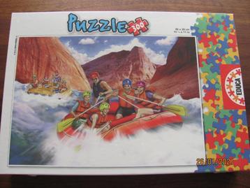 NIEUW in verpakking Wildwatervaren Raften PUZZEL Educa 300 p beschikbaar voor biedingen