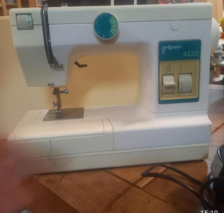 Gritzner 4220 Naaimachine, Hobby en Vrije tijd, Naaimachines en Toebehoren, Gebruikt, Naaimachine, Overige merken, Ophalen