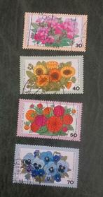 Serie BRD Wohlfart Gartenblumen 1976, Postzegels en Munten, Ophalen of Verzenden, BRD, Gestempeld
