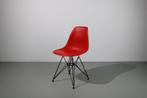 2 Vitra Eames DSR dining chairs Poppy Red
