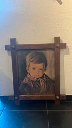 Bragolini klassiek schilderij jongen met traan retro vinted, Ophalen