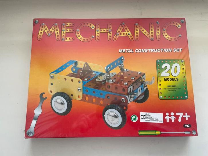 Constructiespeelgoed Mechanic constructieset 20 modellen, nw, Kinderen en Baby's, Speelgoed | Educatief en Creatief, Zo goed als nieuw