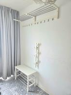 Bank met schoenenrek, wit. IKEA (tjusig), Huis en Inrichting, Ophalen