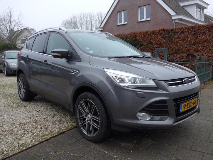 Ford Kuga 1.6 Titanium Pl. 4WD Aut Pano Trekhaak (bj 2013), Auto's, Ford, Bedrijf, Te koop, Kuga, ABS, Achteruitrijcamera, Adaptive Cruise Control