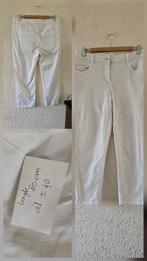 1 zwarte kuitbroek en 1 witte kuitbroek., Ophalen of Verzenden, Gedragen, Zwart, W30 - W32 (confectie 38/40)