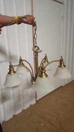 Klassieke Hanglamp met 5 Lichtpunten, Ophalen, Zo goed als nieuw, Metaal, Minder dan 50 cm