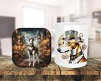 Whippet Steampunk set onderzetter + mok, Ophalen of Verzenden, Nieuw, Overige stijlen, Kop(pen) en/of Schotel(s)