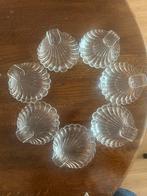 Glazen Schelp Schalen Set, Ophalen, Schaal, Overige vormen, Glas