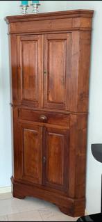 Teakhouten hoekkast, Huis en Inrichting, Ophalen, Gebruikt