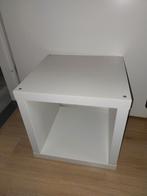 1 vaks kallax kast nachtkastje wit ikea, Ophalen, Zo goed als nieuw