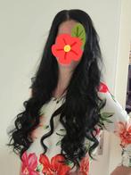 Human nanoring hairextensions zwart black 60cm 175 stuks, Ophalen of Verzenden, Zo goed als nieuw