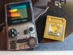 Paarse Game Boy Color + Pokémon Gold, Ophalen of Verzenden, Gebruikt, Game Boy Color, Met games