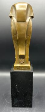 Bronzen Art-Deco stijl uil., Antiek en Kunst, Ophalen of Verzenden